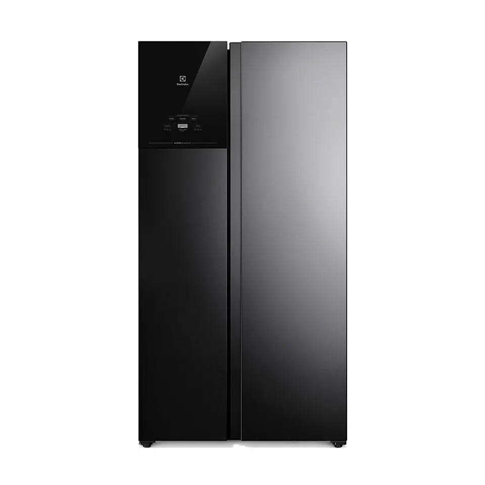 REFRIGERADOR SIDE BY SIDE ELECTROLUX ES50B 530 L NO FROST NEGRO 1