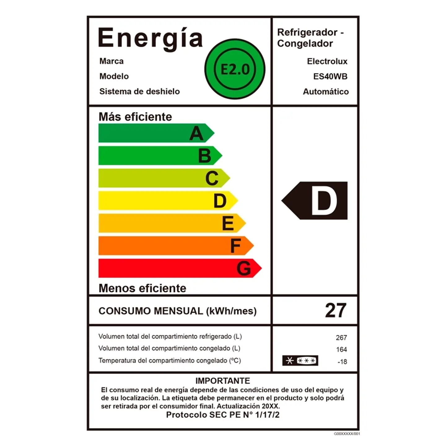REFRIGERADOR 436L NO FROST SIDE BY SIDE INVERTER ES40WB BLACK 5