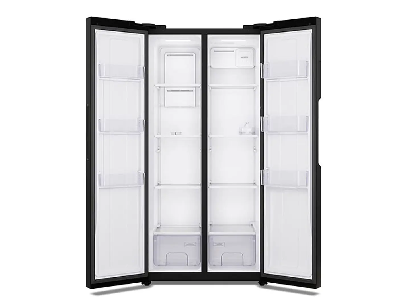 REFRIGERADOR SIDE BY SIDE MADEMSA MAS430B 426L NO FROST GRAFITO 2