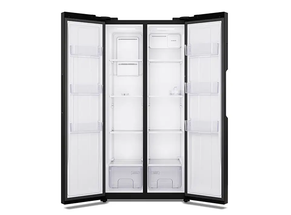 REFRIGERADOR SIDE BY SIDE MADEMSA MAS430B 426L NO FROST GRAFITO 2