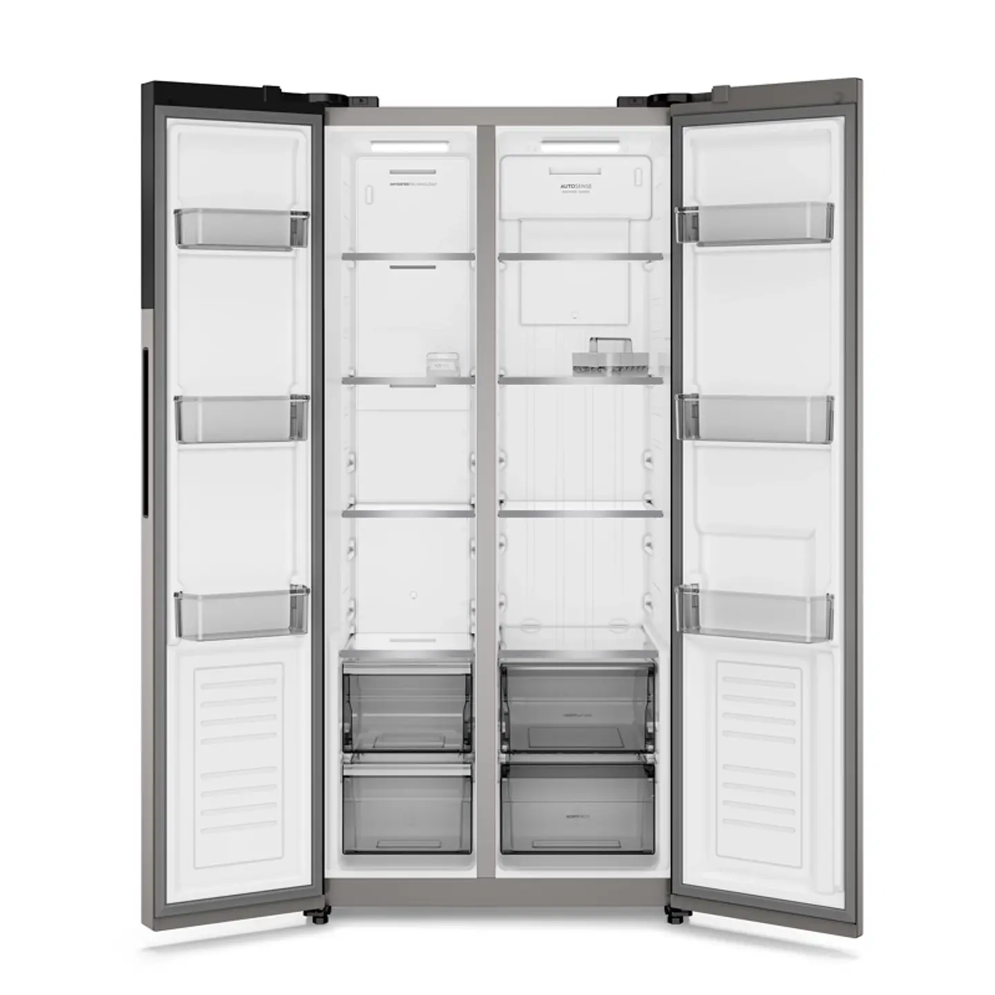 REFRIGERADOR 440L NO FROST SIDE BY SIDE INVERTER ES40S INOX 5