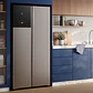 REFRIGERADOR 440L NO FROST SIDE BY SIDE INVERTER ES40S INOX - Miniatura 7