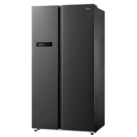REFRIGERADOR SIDE BY SIDE MIDEA MDRS791FGEDX 592L NO FROST NEGRO