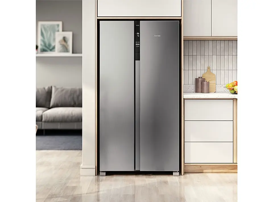 REFRIGERADOR SIDE BY SIDE FENSA SFX440 436L NO FROST ACERO 5