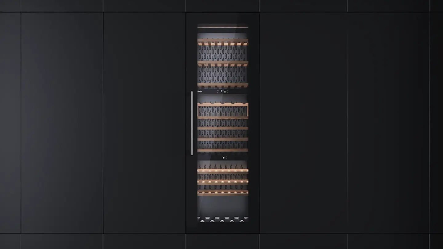 CAVA DE VINOS 93 BOTELLAS SOMMELIER RVI 30097 GBK NEGRO TEKA 1