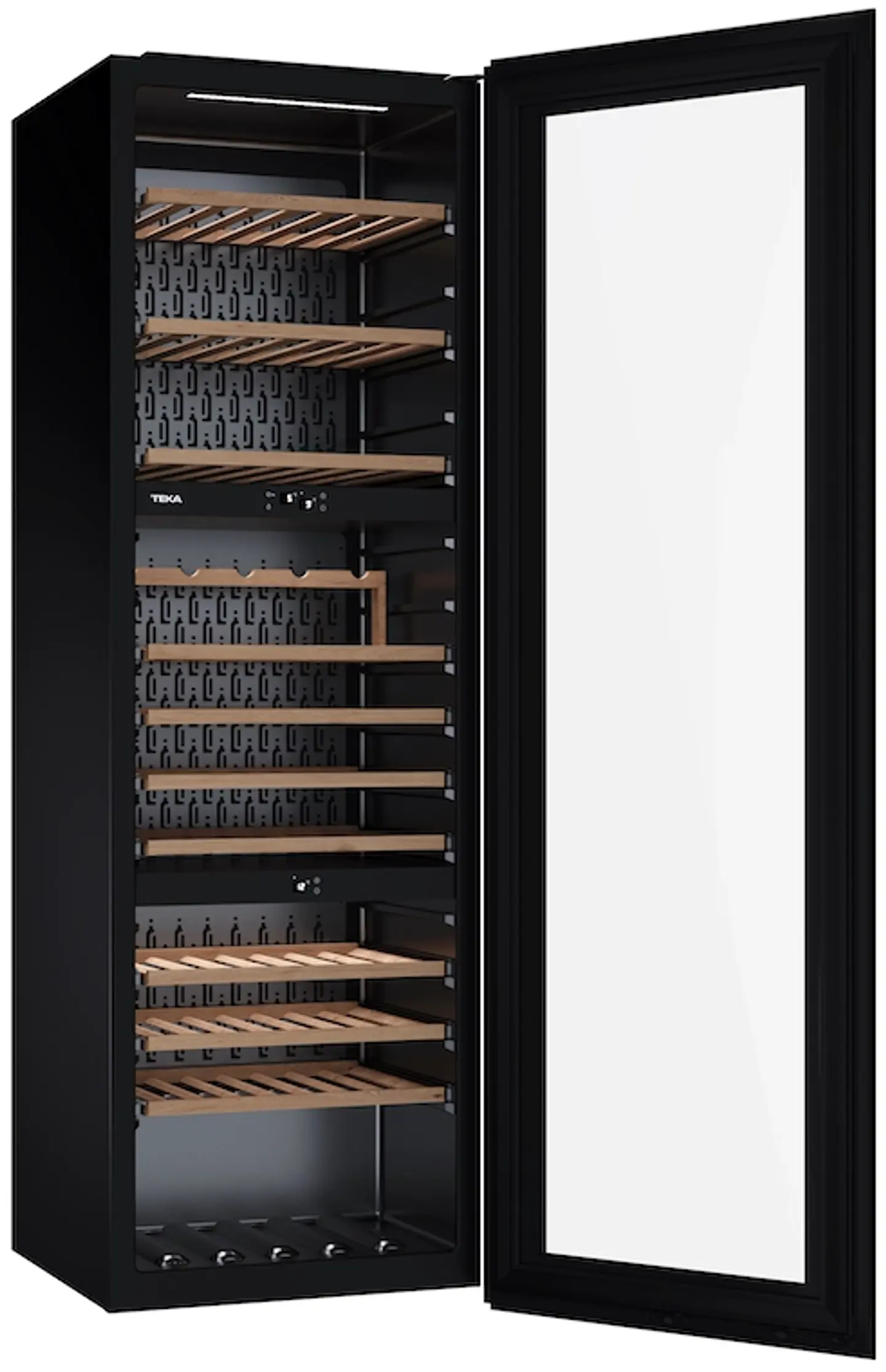 CAVA DE VINOS 93 BOTELLAS SOMMELIER RVI 30097 GBK NEGRO TEKA 5