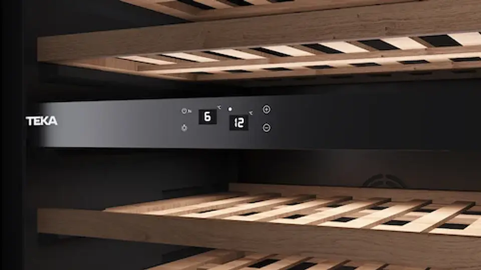 CAVA DE VINOS 46 BOTELLAS RVU 20046 GBK NEGRO TEKA 7