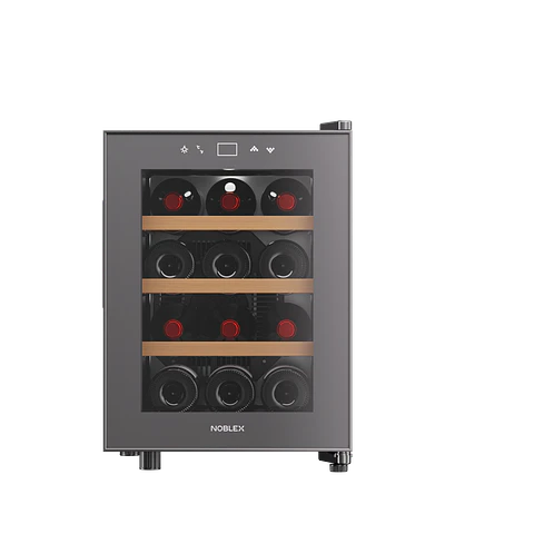 CAVA DE VINO TERMOELÉCTRICA 12 BOTELLAS PANEL TOUCH NOBLEX