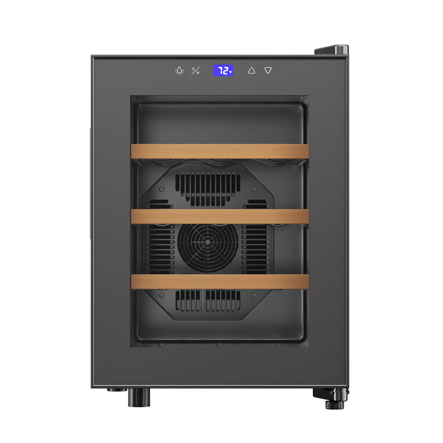 CAVA DE VINO TERMOELÉCTRICA 12 BOTELLAS PANEL TOUCH NOBLEX 6