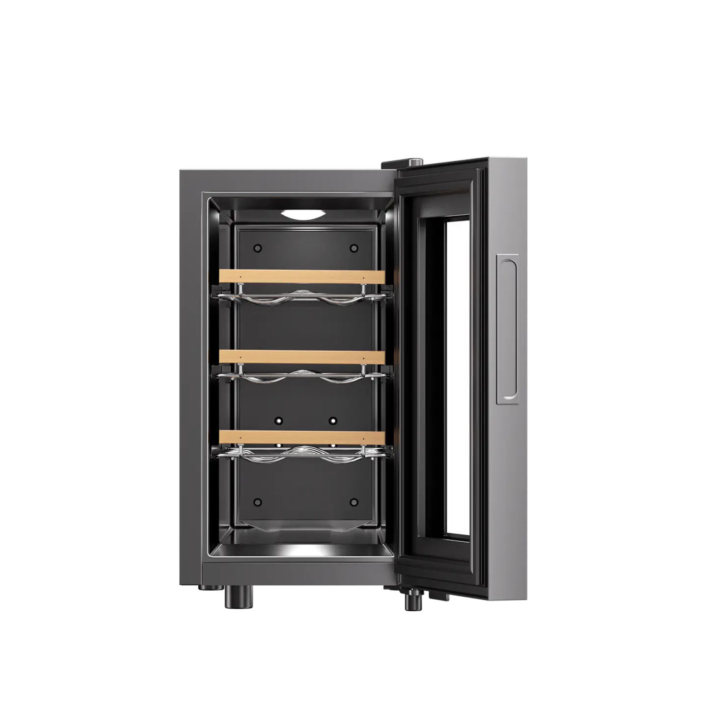 CAVA DE VINO TERMOELE CTRICA 8 BOTELLAS PANEL TOUCH NOBLEX 2