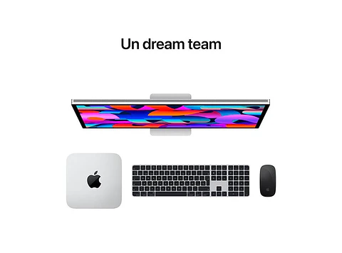 MONITOR RETINA APPLE 27" STUDIO DISPLAY 5K VIDRIO ESTÁNDAR SOPORTE BASE INCLINACIÓN AJUSTABLE