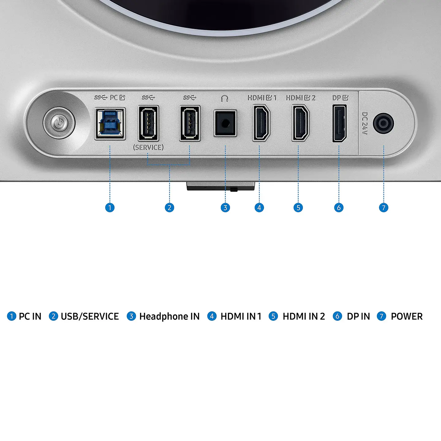 MONITOR GAMER CURVO SAMSUNG 27” G60SD ODYSSEY OLED G6 QHD 360HZ 2