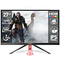 MONITOR GAMER OZONE 27' 2K IPS HDR 144HZ 1MS QUAD HD - Miniatura 5