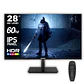 MONITOR GAMER 4K OZONE 28' UHD IPS HDR DELUXE EDITION - Miniatura 1