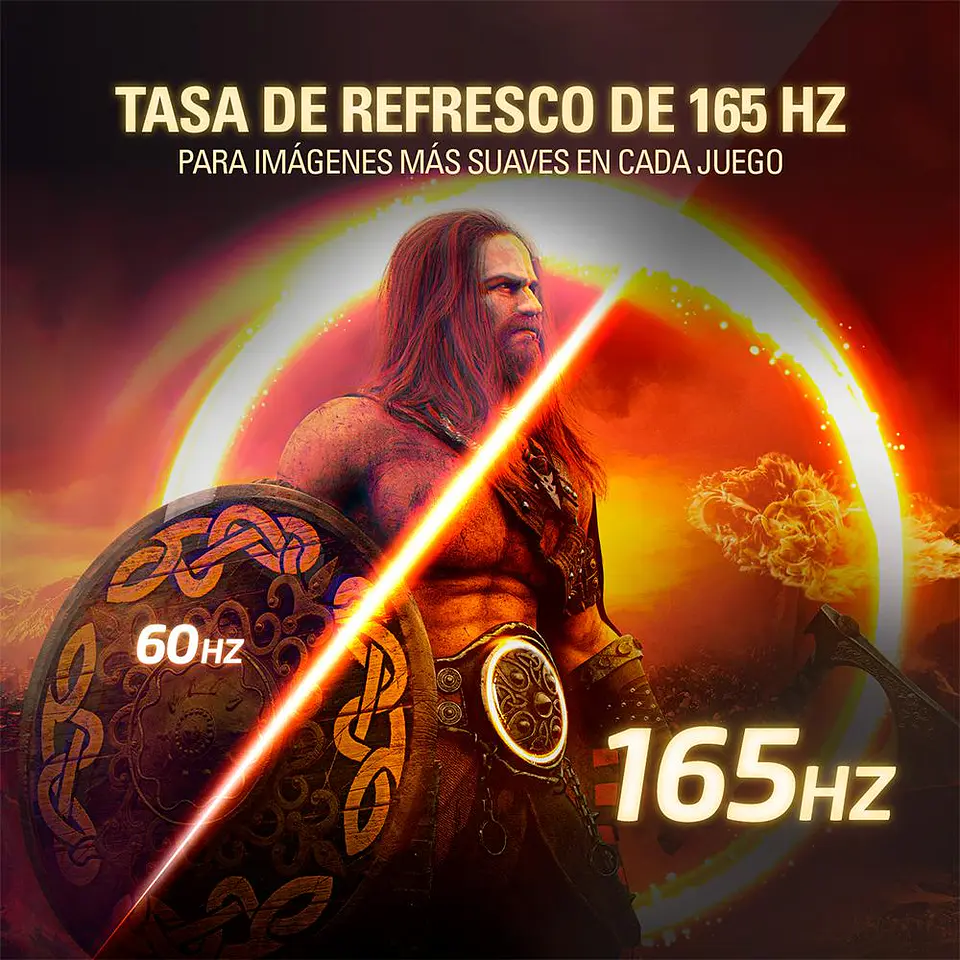 MONITOR CURVO 32' AOC C32G2E FHD 165HZ 5