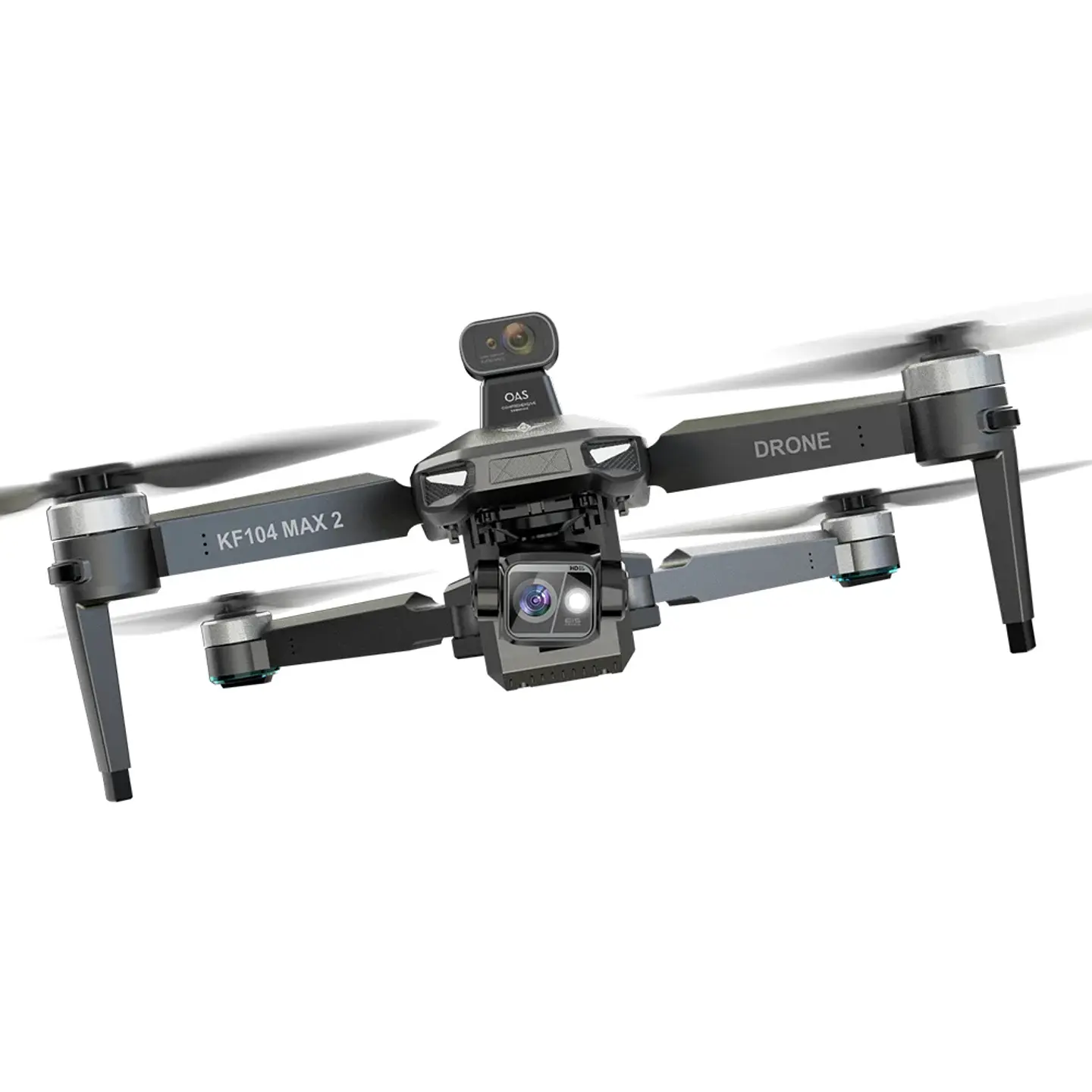 DRONE CASTLETEC KF104 MAX2 EVASIÓN OBSTÁCULOS GIMBAL GPS WIFI 5G 4K 6KM 3900MAH 5