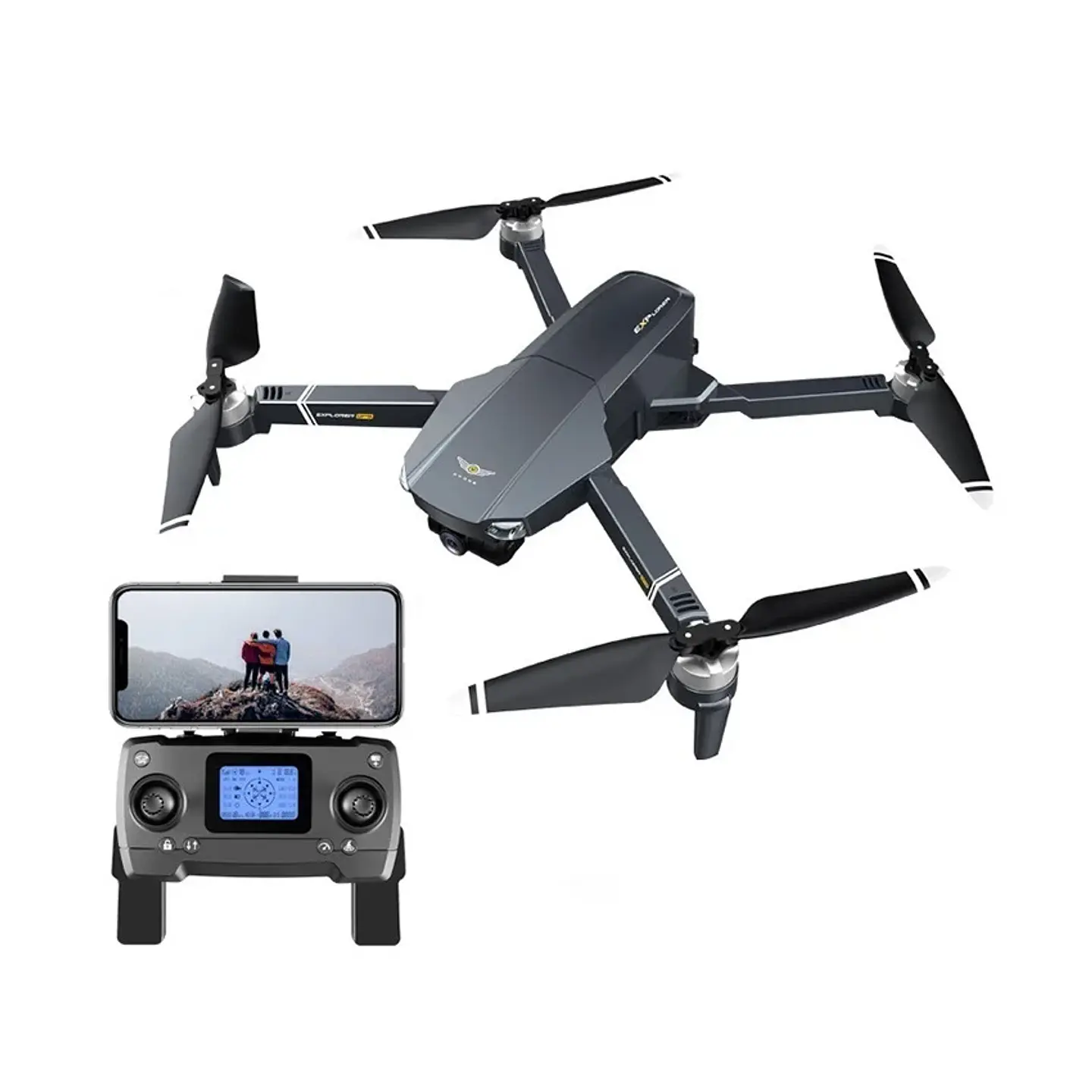 DRONE CASTLETEC 8819 EXPLORER 5G 3000M 6K GPS EIS GIMBAL 2