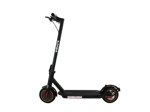 SCOOTER ELÉCTRICO PLEGABLE SHENGTE 8.5 ANTIPINCHAZO ORANGE + SUSPENSIÓN