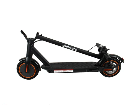 SCOOTER ELÉCTRICO PLEGABLE SHENGTE 8.5 ANTIPINCHAZO ORANGE + SUSPENSIÓN