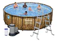 PISCINA ESTRUCTURAL BESTWAY POWER STEEL SWIM VISTA EN MADERA - Miniatura 5
