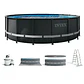 PISCINA ESTRUCTURAL INTEX ULTRA XTR FRAME SET 549X132 CM + BOMBA + ESCALERA + COBERTOR + BASE - Miniatura 3