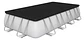 PISCINA ESTRUCTURAL BESTWAY RECTANGULAR POWER STEEL - Miniatura 1