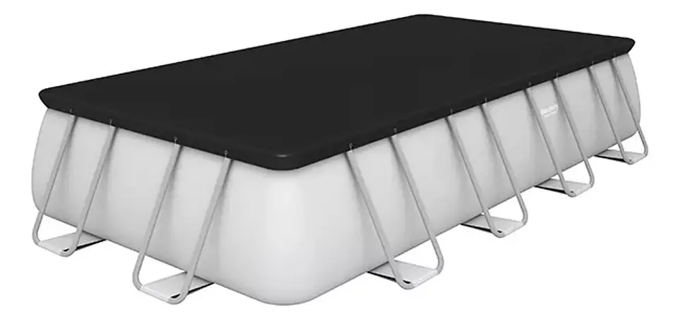 PISCINA ESTRUCTURAL BESTWAY RECTANGULAR POWER STEEL 1