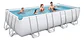 PISCINA ESTRUCTURAL BESTWAY RECTANGULAR POWER STEEL - Miniatura 5