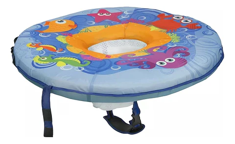 FLOTADOR ANTIVUELCO PARA BEBE S CON SOMBRILLA AJUSTABLE