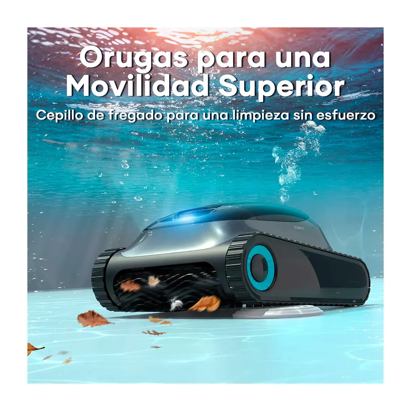 ROBOT AIPER LIMPIA PISCINAS INALÁMBRICO SCUBA S1 NEGRO 3