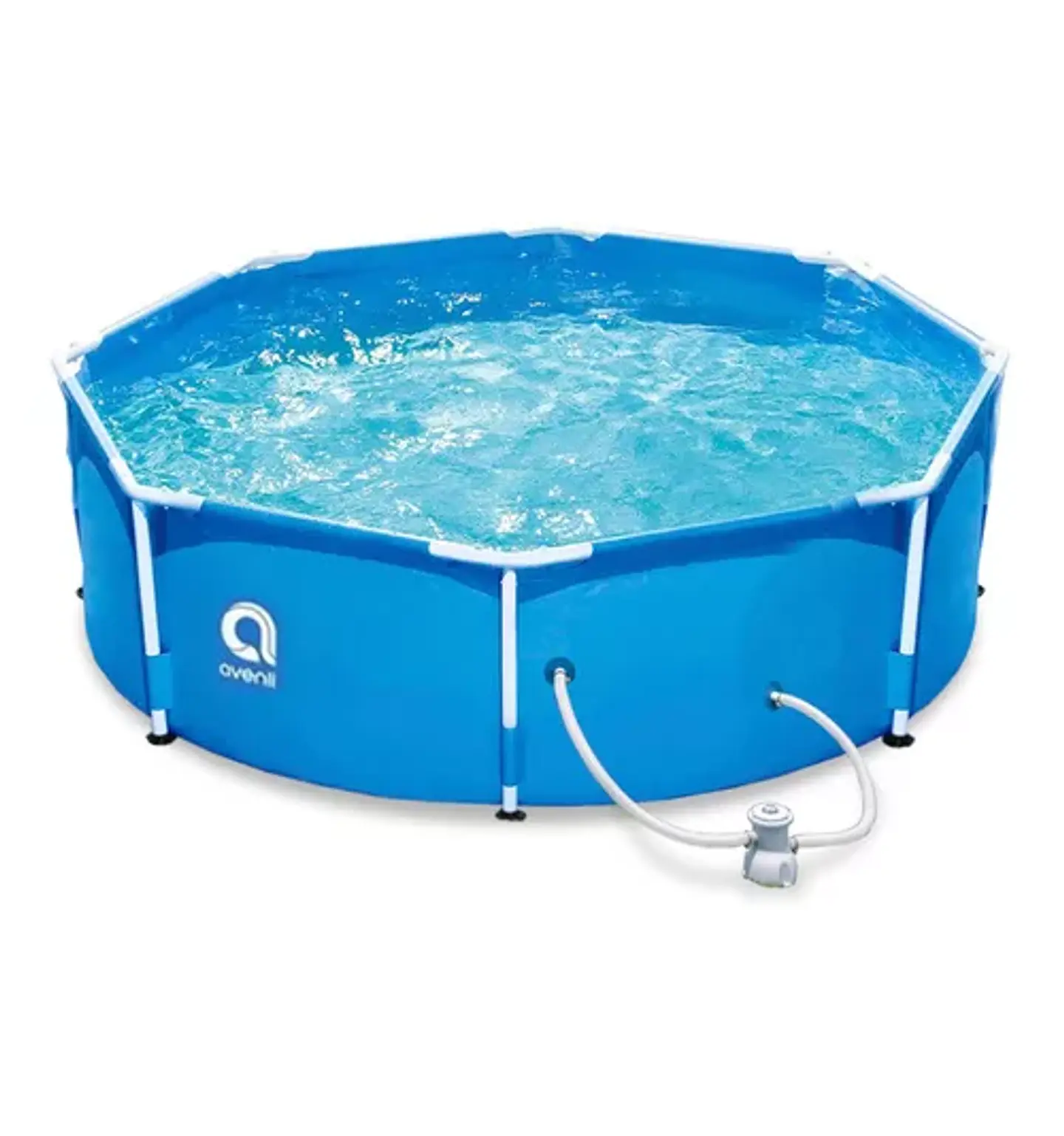 PISCINA ESTRUCTURAL AVENLI 300 CM DIÁMETRO 4383 L CELESTE 3