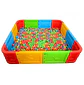 PISCINA JUGUETÓN PELOTAS MODULAR CUADRADA MULTICOLOR - Miniatura 2