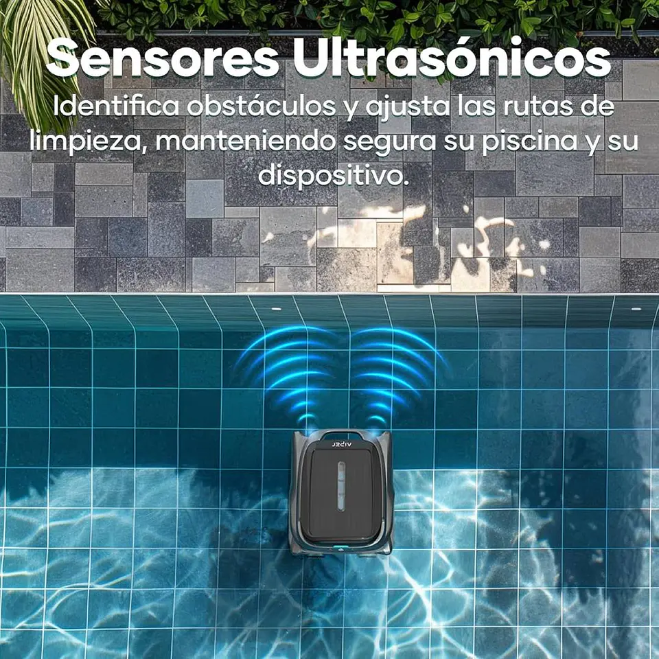 ROBOT SACA HOJAS PARA PISCINA INALAMBRICO AIPER SURFER S1 7