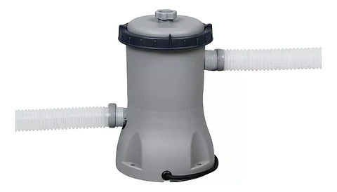 PISCINA ESTRUCTURAL BESTWAY REDONDA 56595 4.27M CON CAPACIDAD 10220 L GRIS