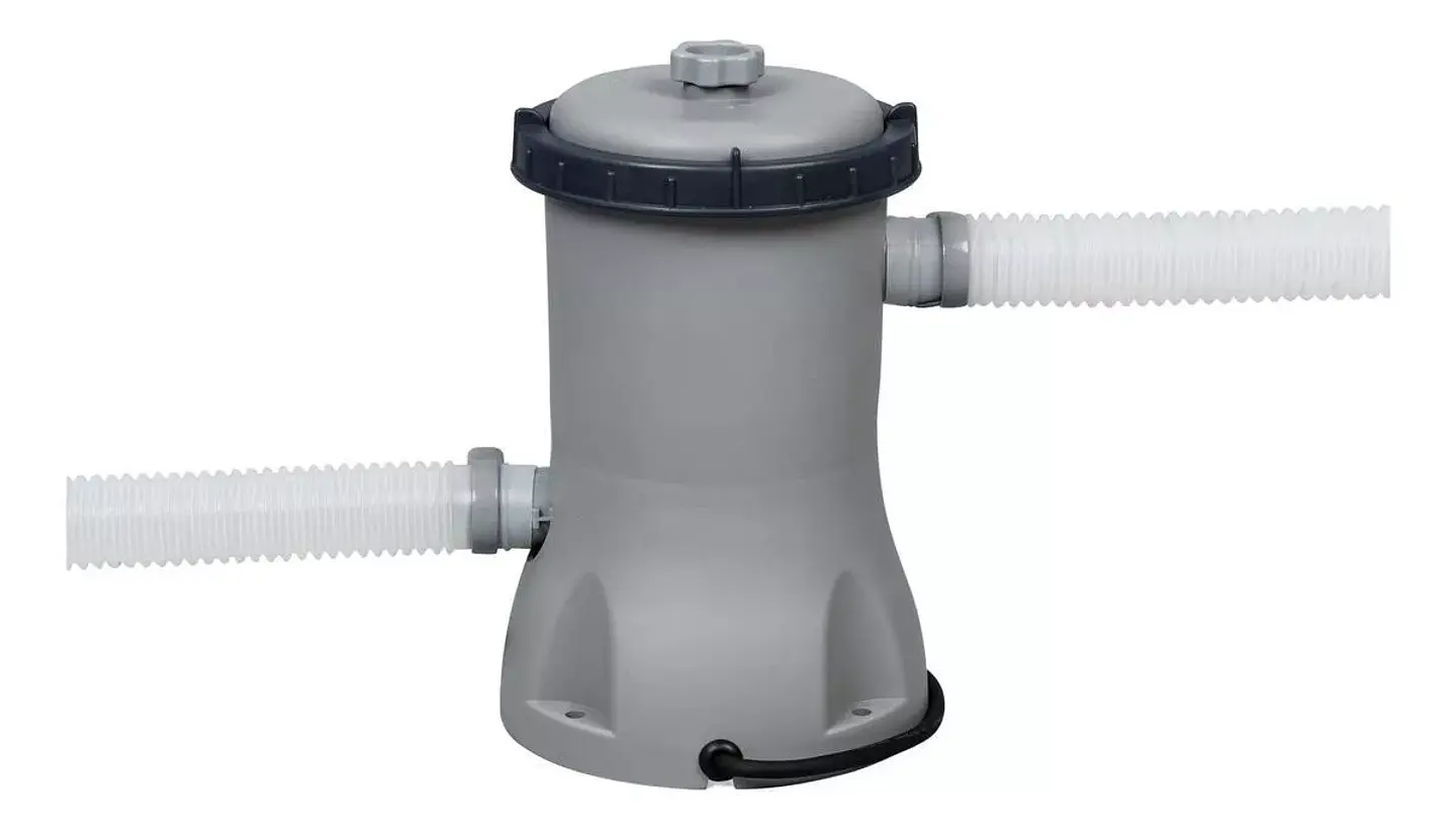 PISCINA ESTRUCTURAL BESTWAY REDONDA 56595 4.27M CON CAPACIDAD 10220 L GRIS 2