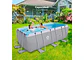 PISCINA CON FILTRO 8.870 LITROS GRIS - Miniatura 4