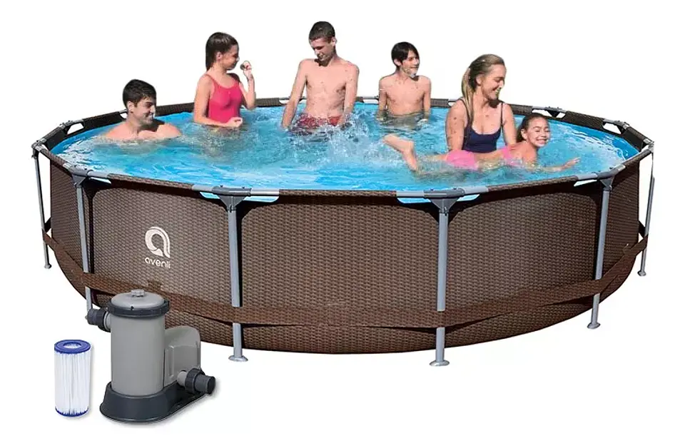 PISCINA ESTRUCTURAL AVENLI 4.27M X 0.84M ROUND STEEL FRAME POOL 1