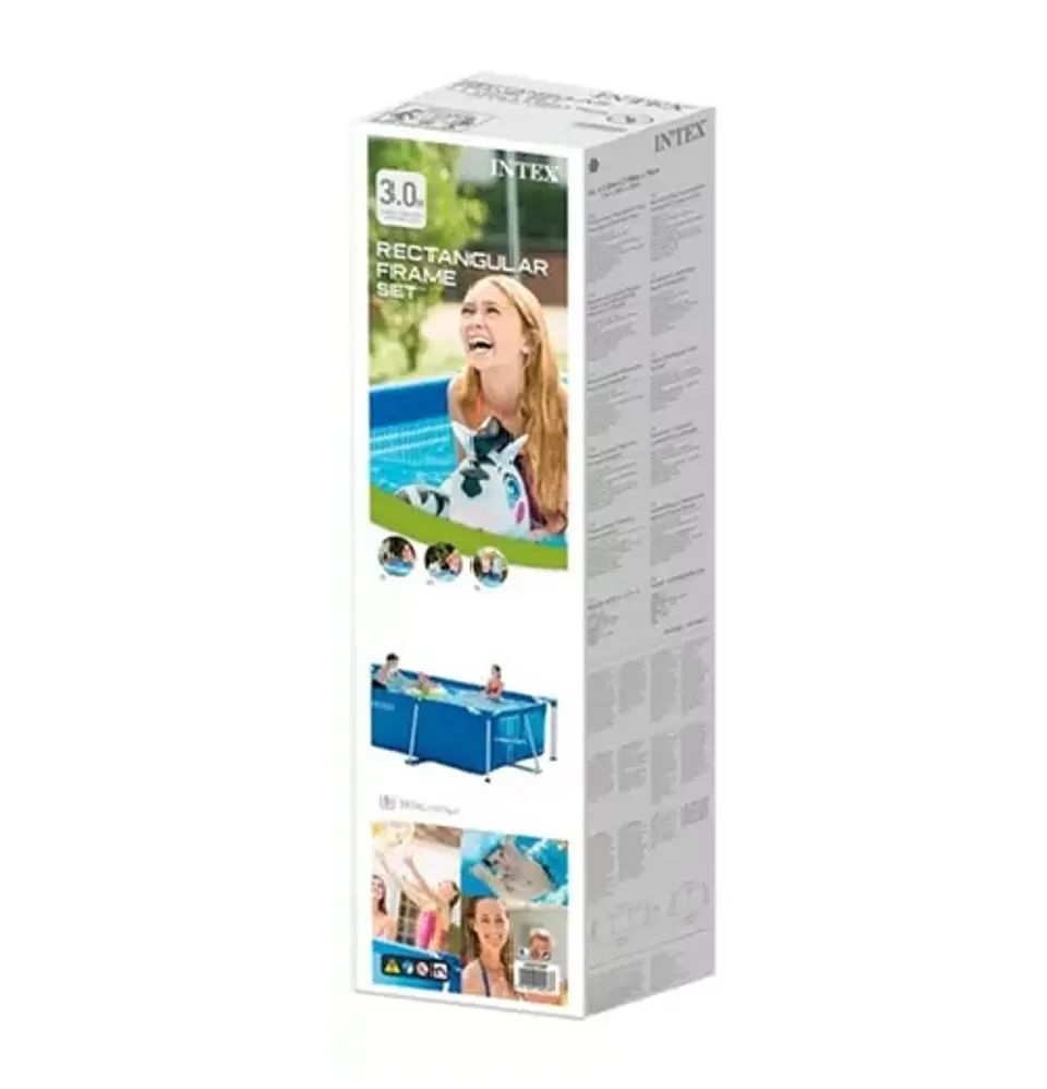 PISCINA ESTRUCTURAL RECTANGULAR INTEX 300X200 CM 3834 L 2