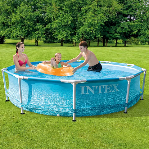 PISCINA INTEX METAL FRAME BEACHSIDE 305X76 CM