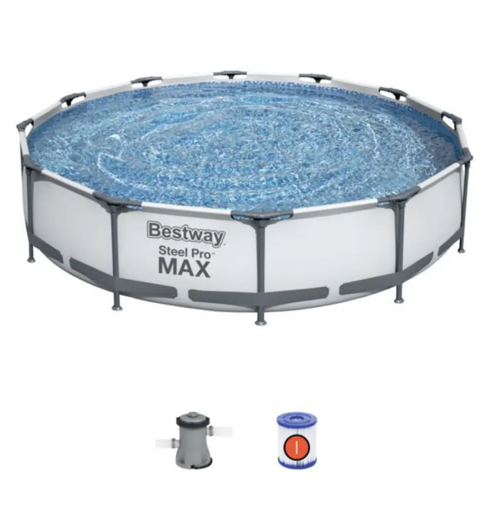 PISCINA ESTRUCTURAL BESTWAY 305 X 76 CM CON BOMBA 4678 L 1