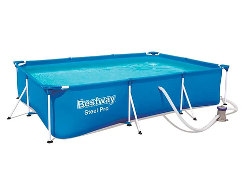 PISCINA ESTRUCTURAL BESTWAY 300X201X66 CM CON BOMBA
