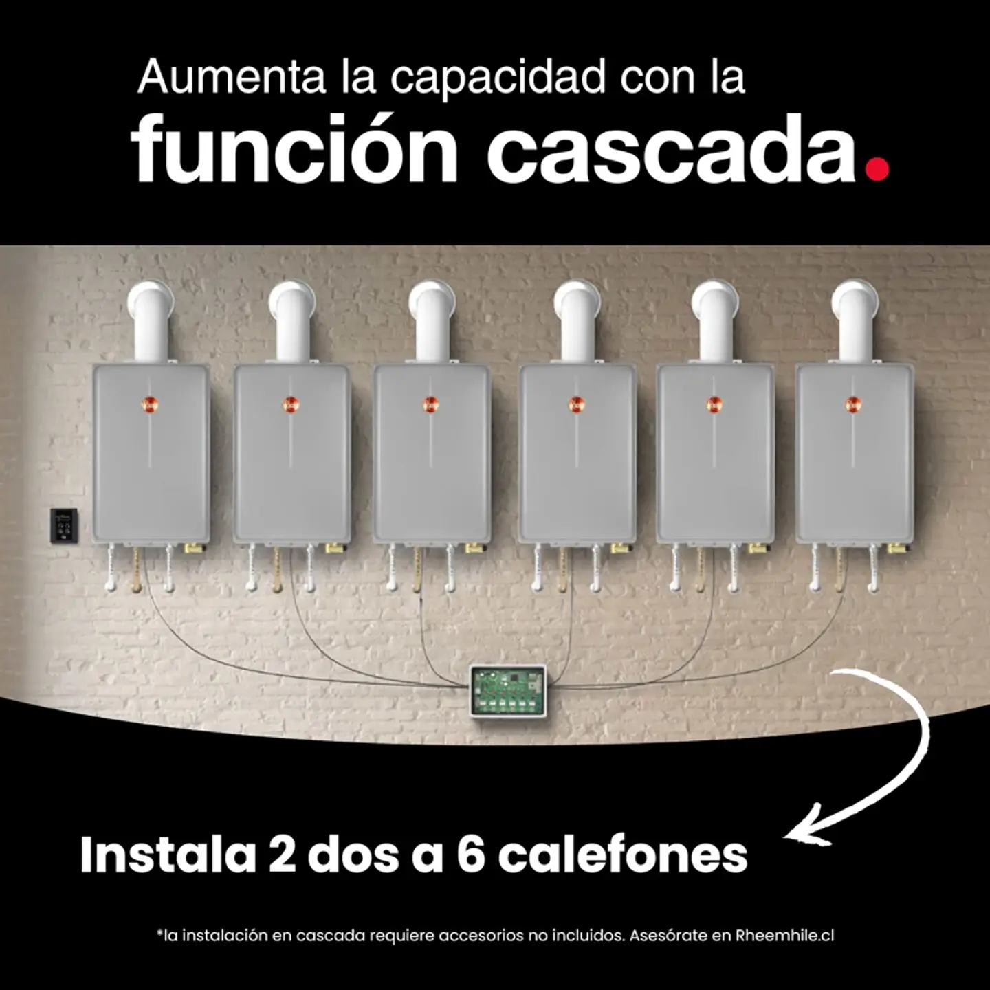 CALEFONT 28 LITROS GAS LICUADO TIRO FORZADO RHEEM 9