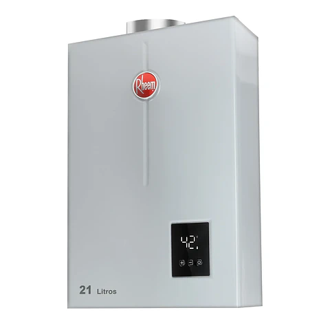 CALEFONT A GAS NATURAL 21 L RHEEM TIRO FORZADO