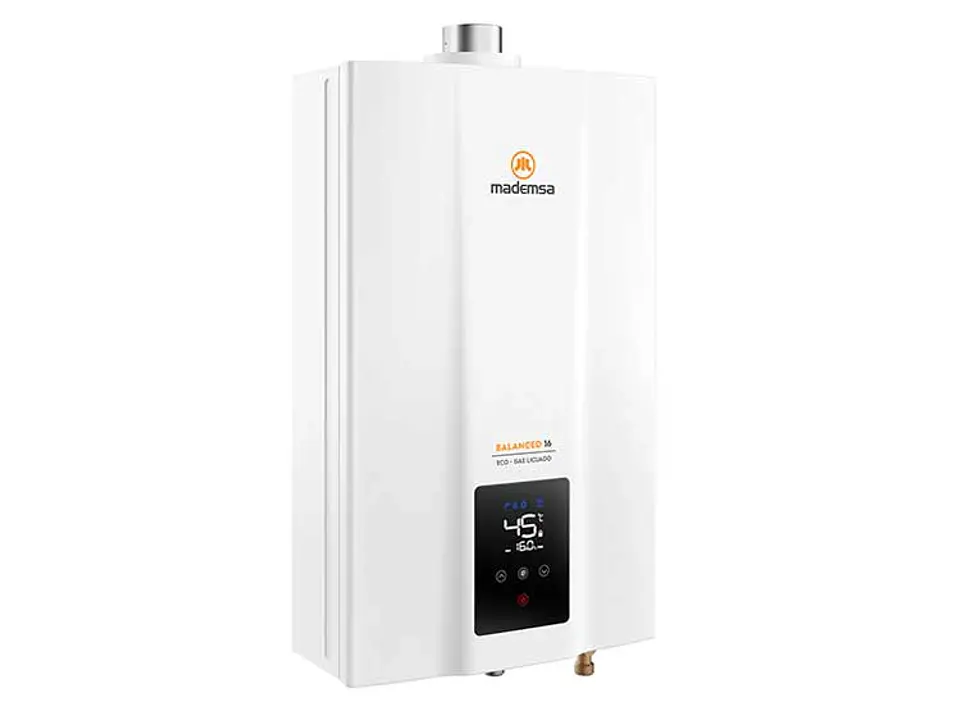 CALEFONT GAS LICUADO 16 L MADEMSA TIRO BALANCEADO BALANCED ECO 1