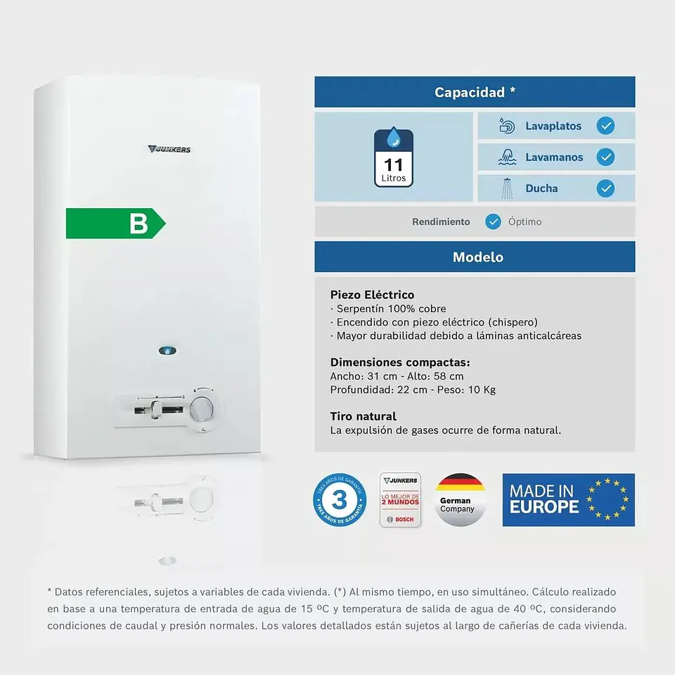 CALEFON JUNKERS CHISPERO G.N. 11 L. W11-2 P23 4