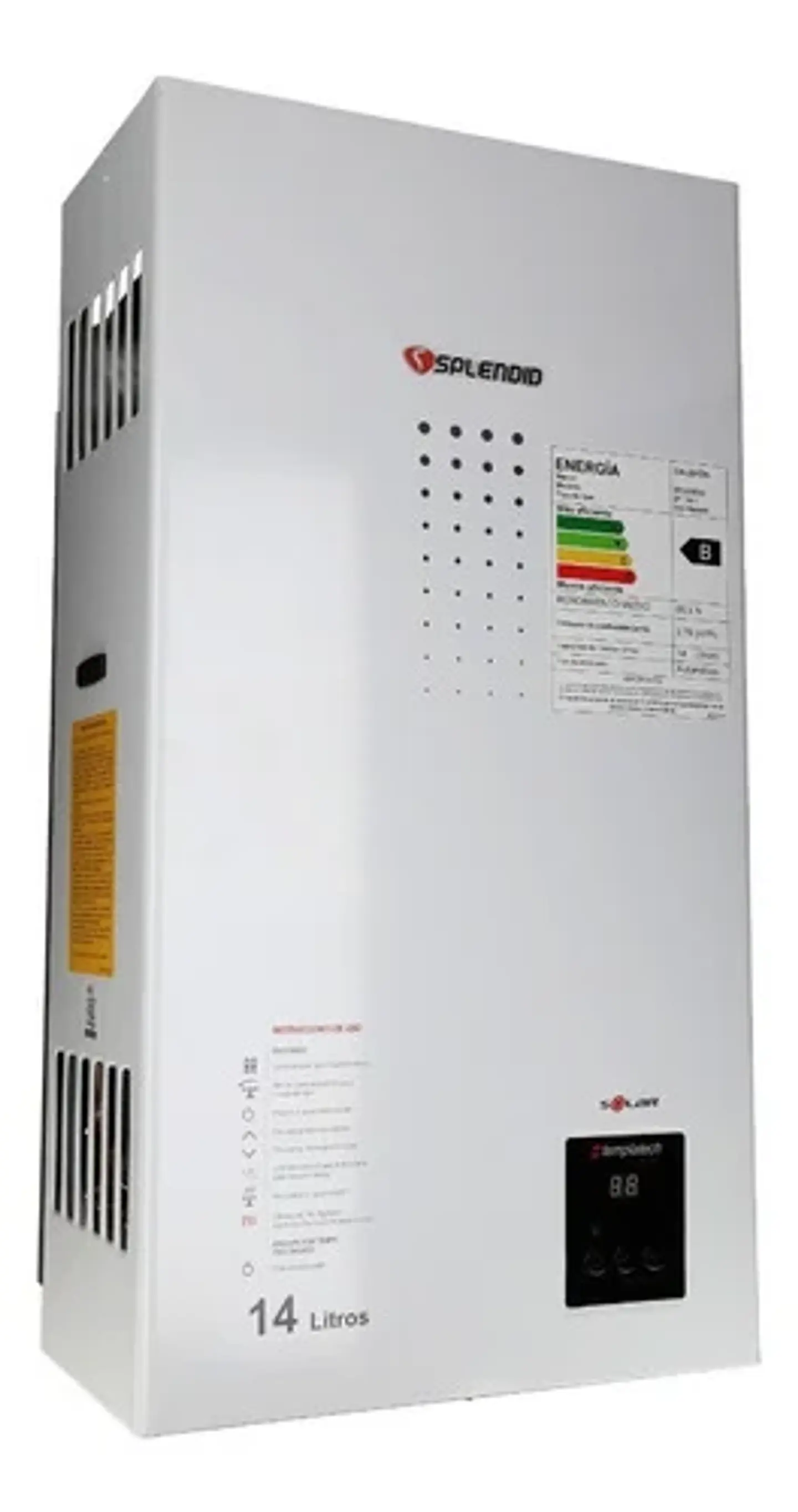 CALEFONT A GAS NATURAL 14 L SPLENDID TIRO NATURAL 5