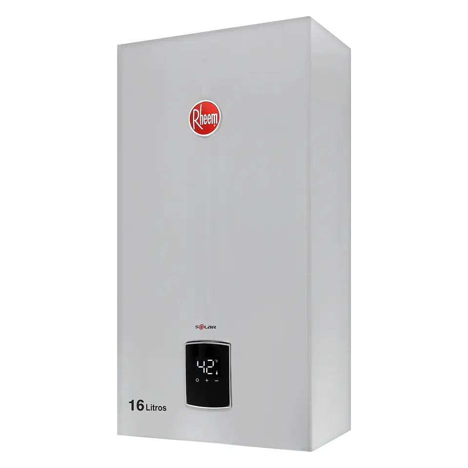 CALEFONT 16 LITROS GAS NATURAL TIRO NATURAL RHEEM 1