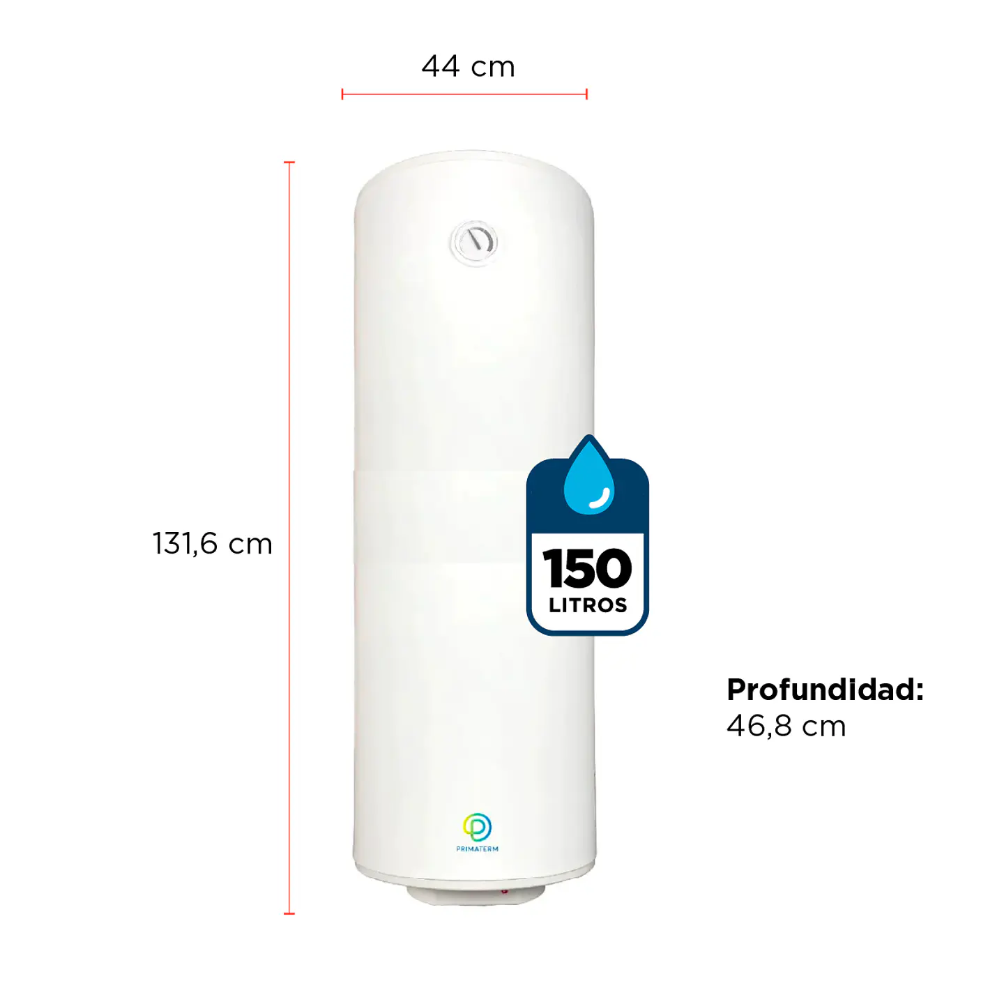 TERMO ELÉCTRICO PRIMATERM 150 LITROS 5