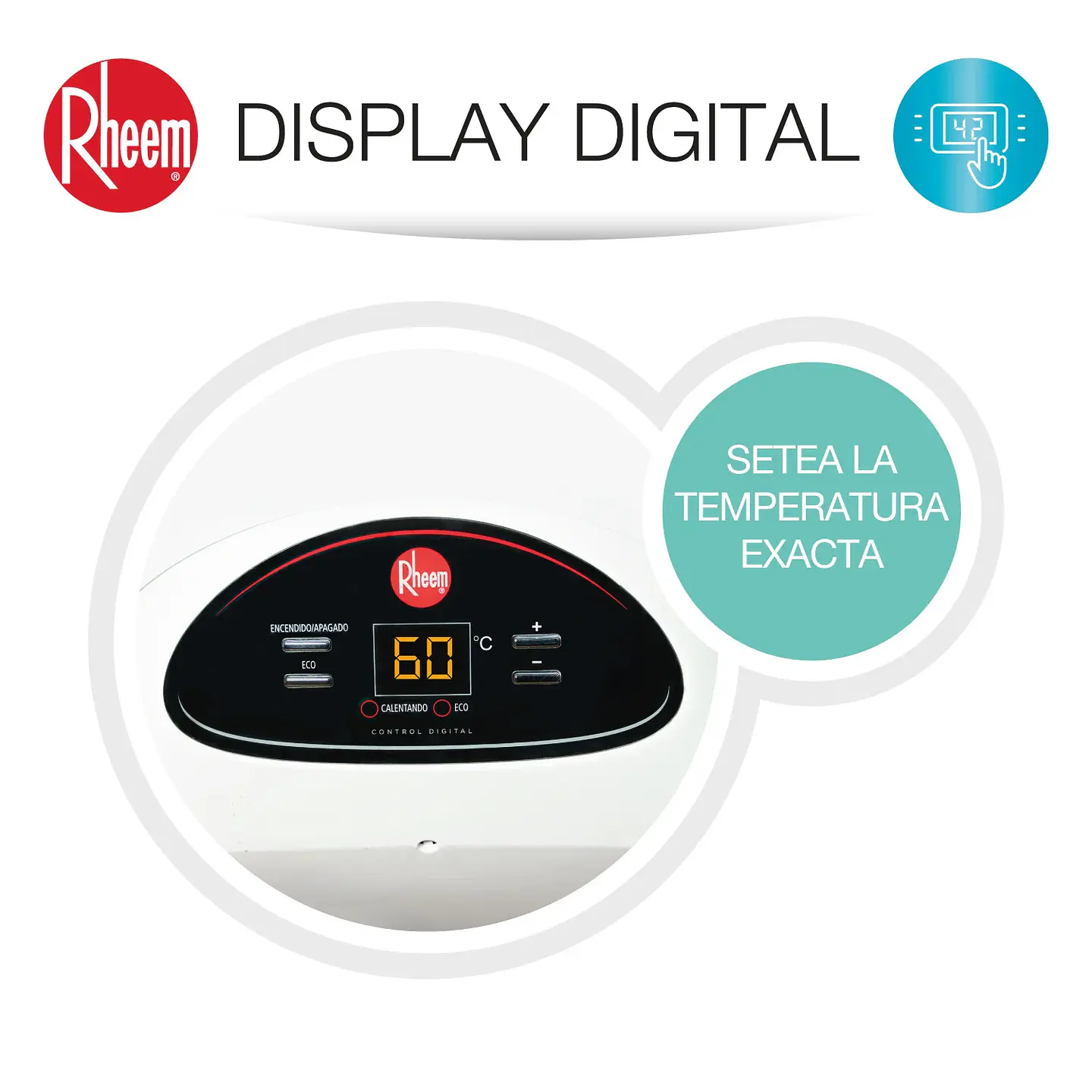 TERMO ELÉCTRICO RHEEM MURAL 100 LITROS 3