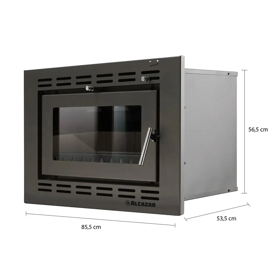  ESTUFA A LEÑA ALCAZAR MONT BLANC INSERT 2